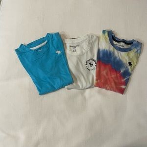 3 Boys Abercrombie Kids T-Shirts - Size 9/10